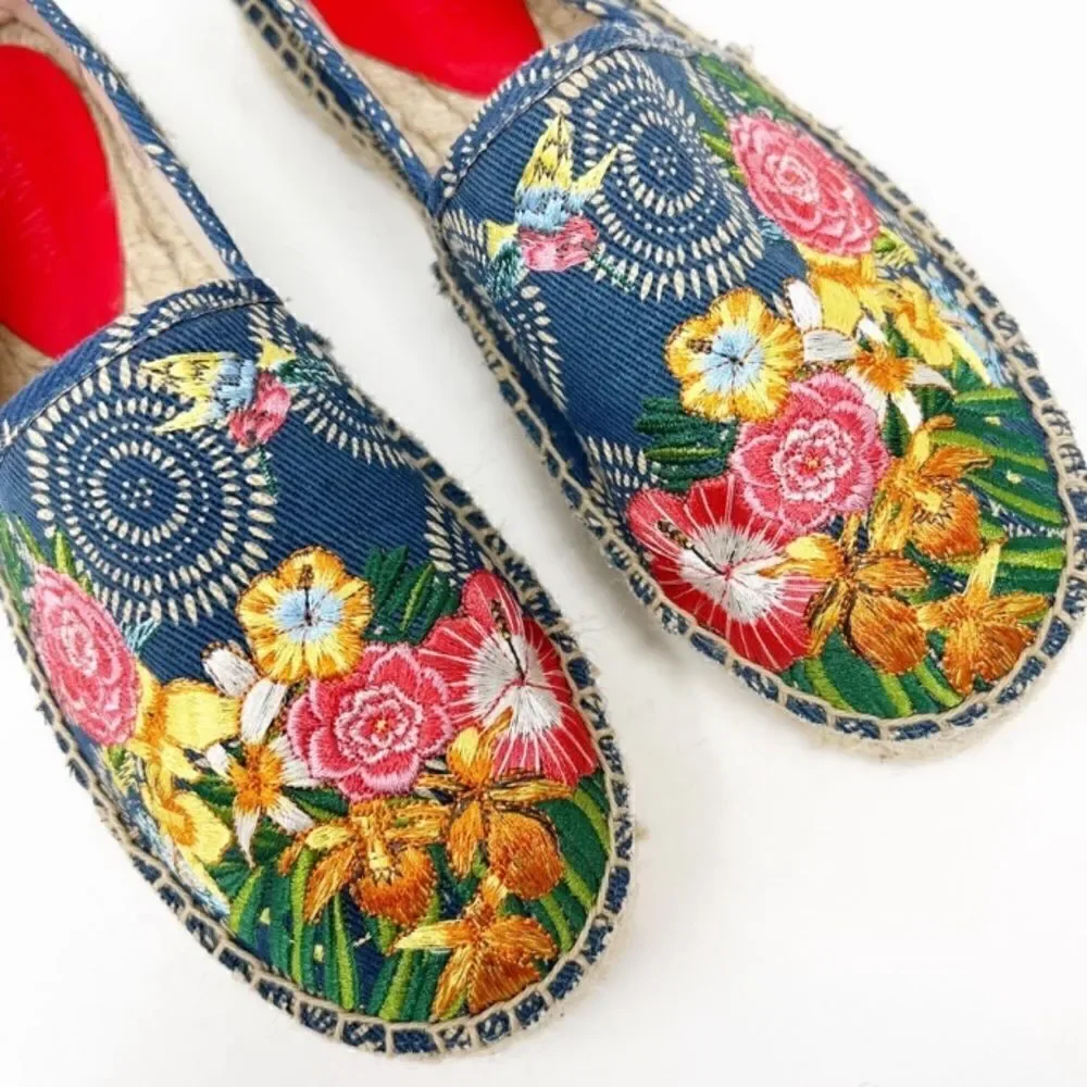 🌸HP🌸Johnny Was Anenome Platform Espadrille!